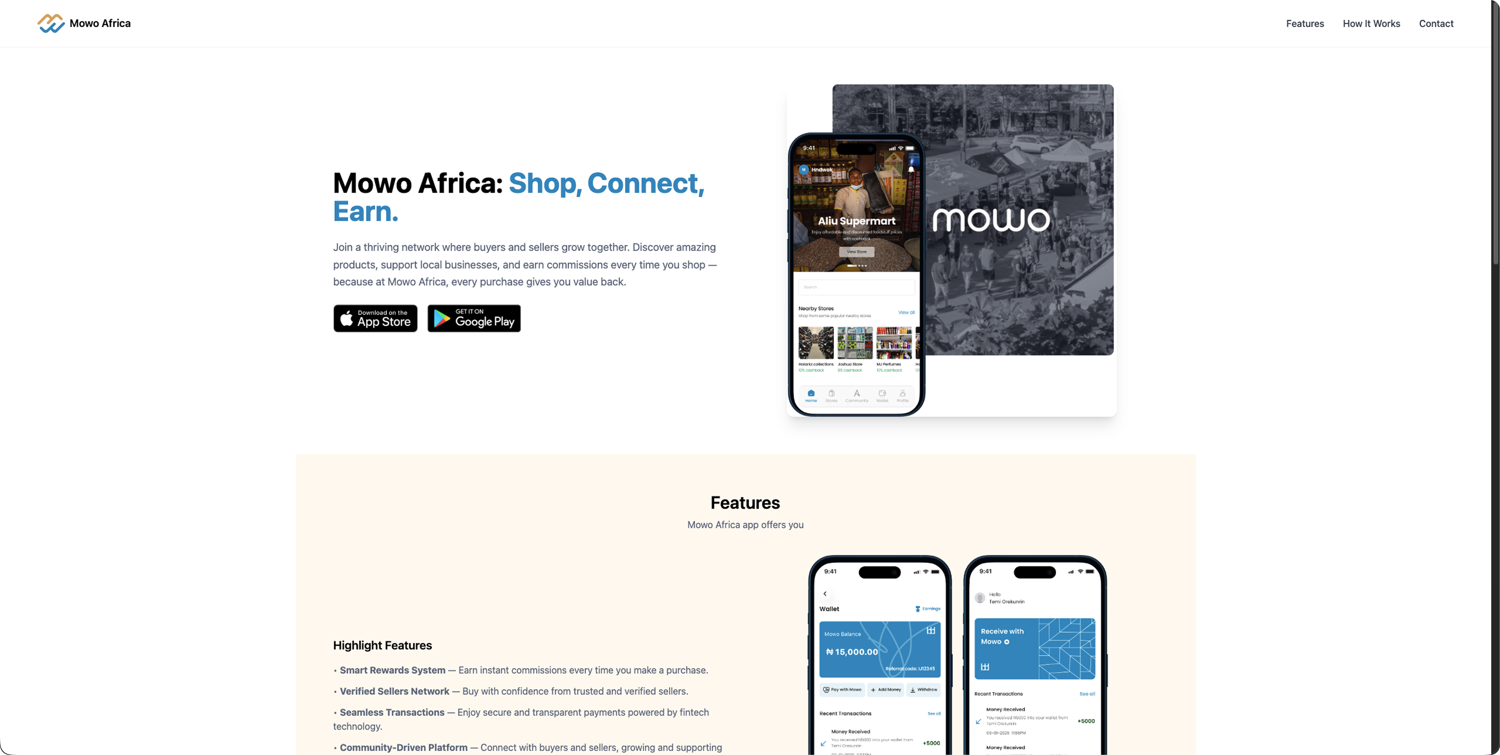 Mowo Africa screenshot
